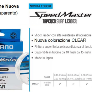 SHIMANO SPEEDMASTER SHOCK LEADER 10X15MT