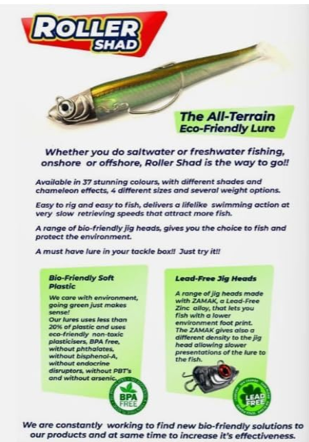 GT BIO ROLLER SHAD 105 20GR + 1 BODY - immagine 6