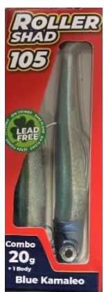 GT BIO ROLLER SHAD 105 20GR + 1 BODY - immagine 5